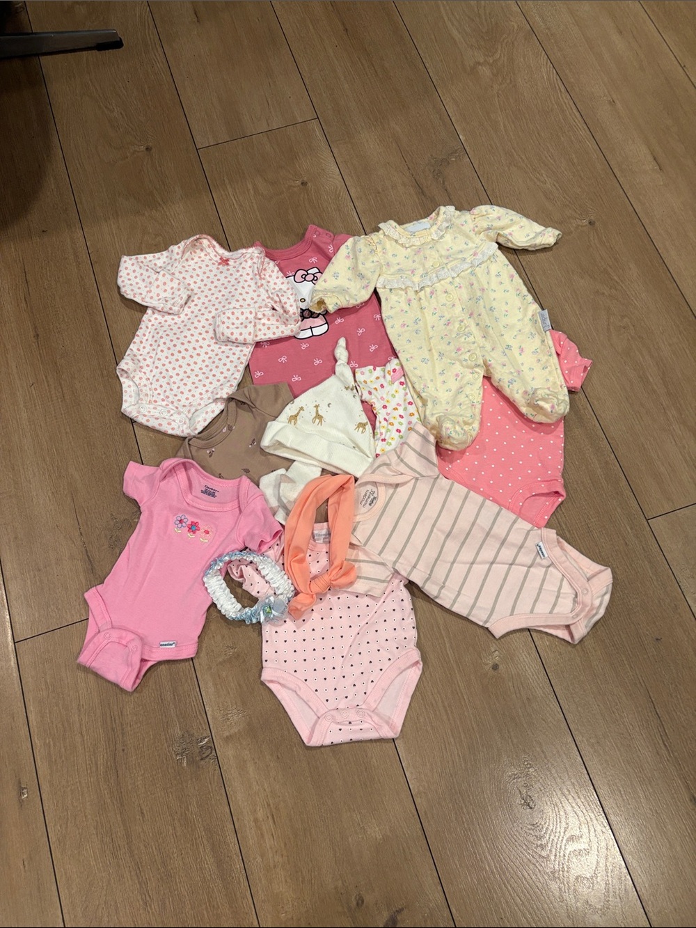 Baby girl clothes bundle size new born